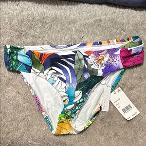 Trina Turk Multicolor Floral Bikini Bottom